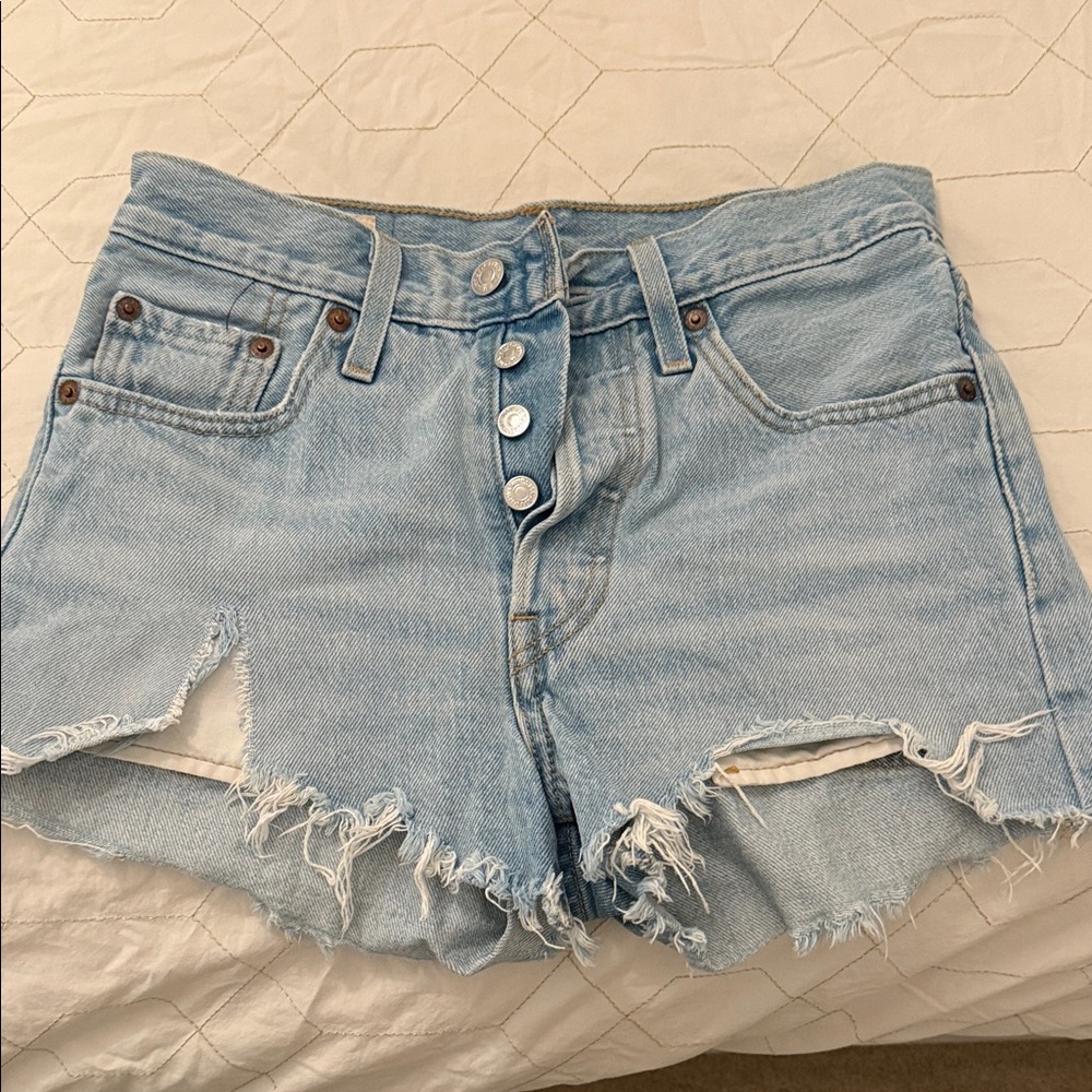 Levi’s 501 button fly Jean shorts